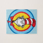 Dr. Seuss | Katze im Hutkopf-Graphic Puzzle (Horizontal)