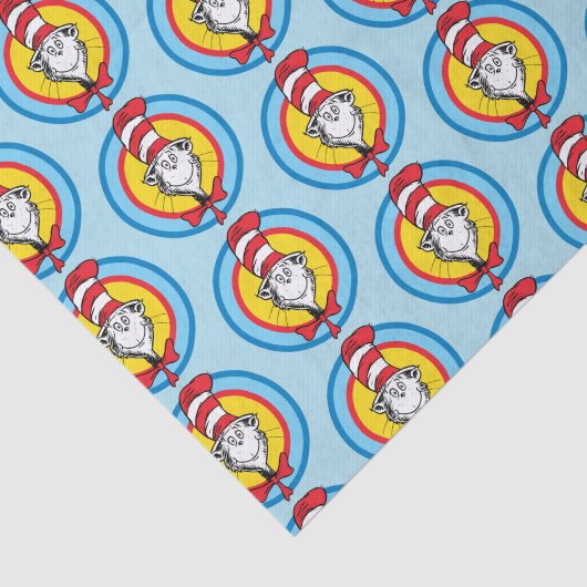 Dr. Seuss | Katze im Hutkopf-Graphic Seidenpapier (Ausschnitt)