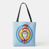 Dr. Seuss | Katze im Hutkopf-Graphic Tasche (Rückseite)