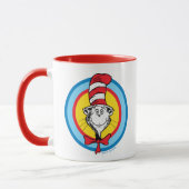 Dr. Seuss | Katze im Hutkopf-Graphic Tasse (Links)