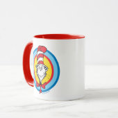 Dr. Seuss | Katze im Hutkopf-Graphic Tasse (Vorderseite Links)