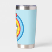 Dr. Seuss | Katze im Hutkopf-Graphic Thermobecher (Rückseite)