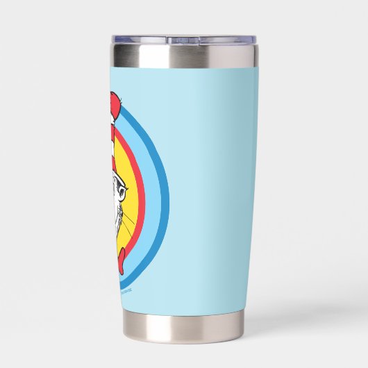 Dr. Seuss | Katze im Hutkopf-Graphic Thermobecher (Rückseite)