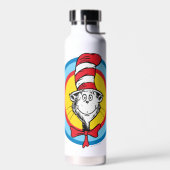 Dr. Seuss | Katze im Hutkopf-Graphic Trinkflasche (Links)