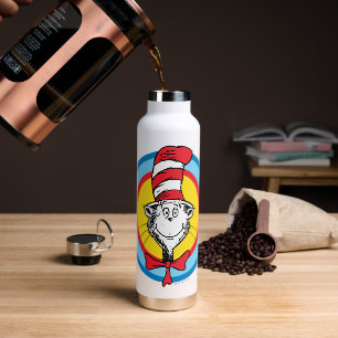 Dr. Seuss   Katze im Hutkopf-Graphic Trinkflasche