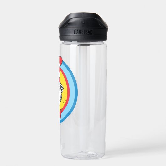 Dr. Seuss | Katze im Hutkopf-Graphic Trinkflasche (Rückseite)