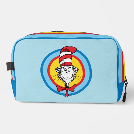 Dr. Seuss | Katze im Hutkopf-Graphic Waschbeutel (Vorderseite)