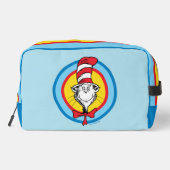 Dr. Seuss | Katze im Hutkopf-Graphic Waschbeutel (Rückseite)