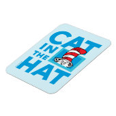 Dr. Seuss | Katze im Hutlogo Magnet (Linke Seite)