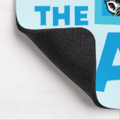 Dr. Seuss | Katze im Hutlogo Mousepad (Ecke)