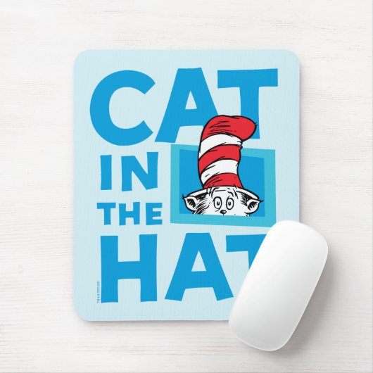 Dr. Seuss | Katze im Hutlogo Mousepad (Mit Mouse)
