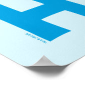 Dr. Seuss | Katze im Hutlogo Poster (Ecke)