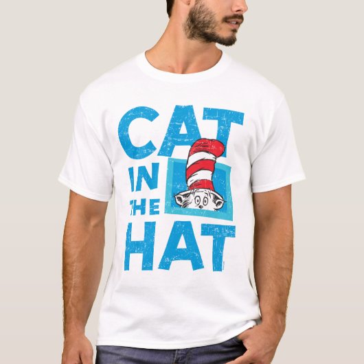 Dr. Seuss | Katze im Hutlogo T-Shirt (Vorderseite)