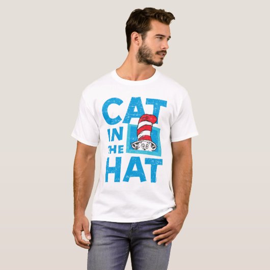 Dr. Seuss | Katze im Hutlogo T-Shirt (Vorne ganz)