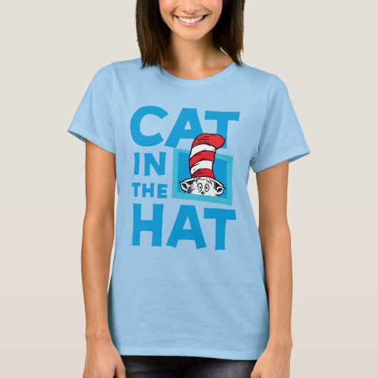 Dr. Seuss | Katze im Hutlogo T-Shirt (Vorderseite)
