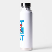 Dr. Seuss | Katze im Hutlogo Trinkflasche (Links)