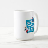 Dr. Seuss | Katze im Hutlogo - Zeichen Kaffeetasse (VorderseiteRechts)