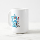 Dr. Seuss | Katze im Hutlogo - Zeichen Kaffeetasse (Vorderseite Links)