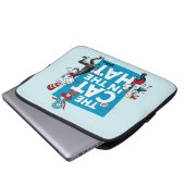 Dr. Seuss | Katze im Hutlogo - Zeichen Laptopschutzhülle (Vorne Knopf)
