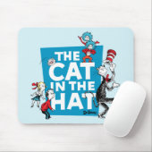 Dr. Seuss | Katze im Hutlogo - Zeichen Mousepad (Mit Mouse)