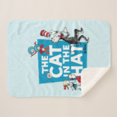 Dr. Seuss | Katze im Hutlogo - Zeichen Sherpadecke (Vorderseite (Horizontal))