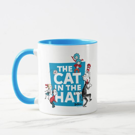 Dr. Seuss | Katze im Hutlogo - Zeichen Tasse (Links)