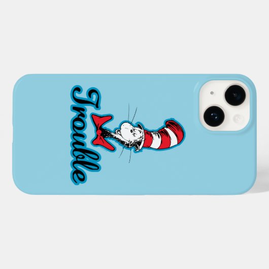 Dr. Seuss | Katze im Hutproblem Case-Mate iPhone Hülle (Rückseite (Horizontal))