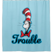 Dr. Seuss | Katze im Hutproblem Duschvorhang (Vorderseite)