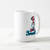 Dr. Seuss | Katze im Hutproblem Kaffeetasse (VorderseiteRechts)