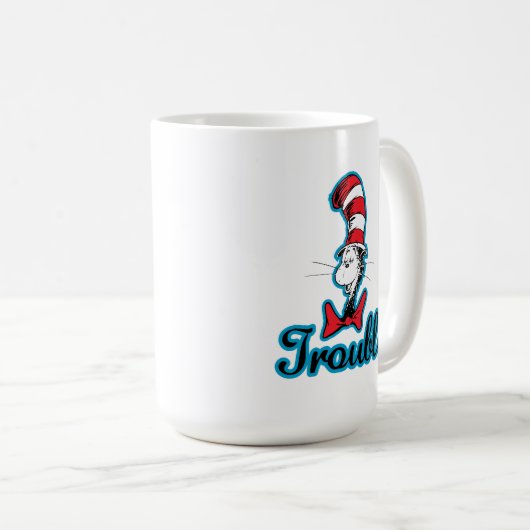 Dr. Seuss | Katze im Hutproblem Kaffeetasse (VorderseiteRechts)