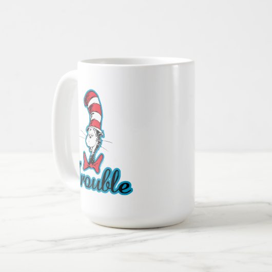 Dr. Seuss | Katze im Hutproblem Kaffeetasse (Vorderseite Links)