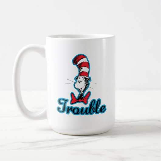 Dr. Seuss | Katze im Hutproblem Kaffeetasse (Links)