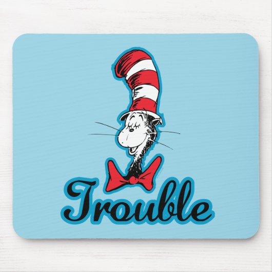 Dr. Seuss | Katze im Hutproblem Mousepad (Vorne)