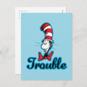 Dr. Seuss | Katze im Hutproblem Postkarte (Vorne/Hinten)