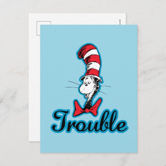 Dr. Seuss | Katze im Hutproblem Postkarte (Vorne/Hinten)