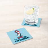 Dr. Seuss | Katze im Hutproblem Rechteckiger Pappuntersetzer (Vor Ort)