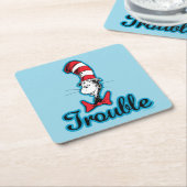 Dr. Seuss | Katze im Hutproblem Rechteckiger Pappuntersetzer (angewinkelt)