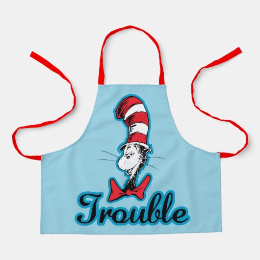 Dr. Seuss | Katze im Hutproblem Schürze (Vorderseite)