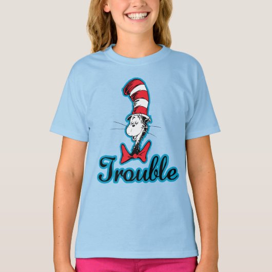 Dr. Seuss | Katze im Hutproblem T-Shirt (Vorderseite)
