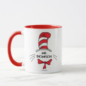 Dr. Seuss | Katze im Namen eines benutzerdefiniert Tasse (Links)