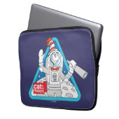 Dr. Seuss | Katze im Weltraum im Mond Laptopschutzhülle (Vorderseite Links)
