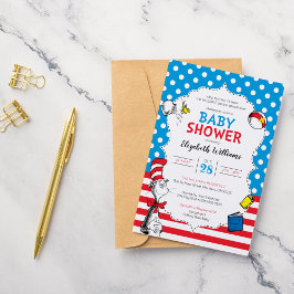 Dr. Seuss - Katze in der Hat Baby Dusche Einladung