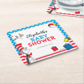 Dr. Seuss - Katze in der Hat Baby Dusche Rechteckiger Pappuntersetzer (angewinkelt)