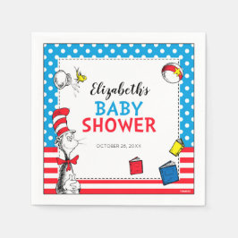 Dr. Seuss - Katze in der Hat Baby Shower Napkins Serviette