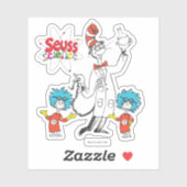 Dr. Seuss | Katze in der Hat Seuss Science Aufkleber (Blatt)
