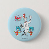 Dr. Seuss | Katze in der Hat Seuss Science Button (Vorderseite)