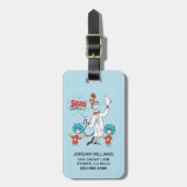 Dr. Seuss | Katze in der Hat Seuss Science Gepäckanhänger (Vorderseite vertikal)