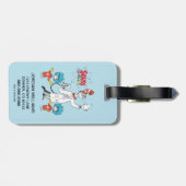 Dr. Seuss | Katze in der Hat Seuss Science Gepäckanhänger (Rückseite horizontal)