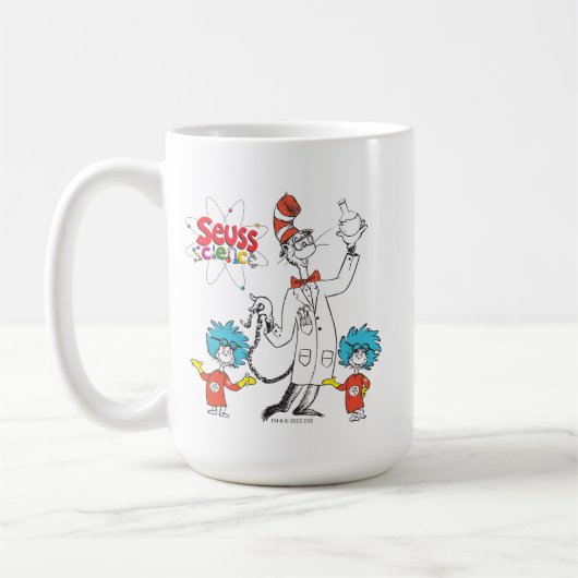 Dr. Seuss | Katze in der Hat Seuss Science Kaffeetasse (Links)