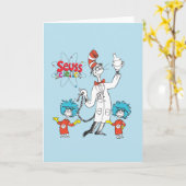 Dr. Seuss | Katze in der Hat Seuss Science Karte (Gelbe Blume)